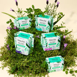 The Honey Pot Company - 120ct - Herbal Long Panty Liners for Women - Infused w/Essential Oils for Cooling Effect & Organic Cotton Cover - Feminine Care - FSA & HSA Eligible