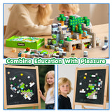 Voxifyx 150PCS Magnetic Building Blocks Set Toys, Kids Classroom Magnet Blocks Sensory Toy for Toddlers STEM Learning, Construction Stacking Toy for Kids Boys and Girls Christmas Birthday Gifts