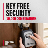 Master Lock Portable Key Lock Box, Combination Lock Box Holds 5 Keys 5400EC
