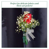 WILLBOND 45 Pairs Boutonniere Magnets No Pins Needed for Wedding Corsage