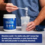 Orgain 5g Creatine Monohydrate Micronized Powder, Unflavored, 100 Servings
