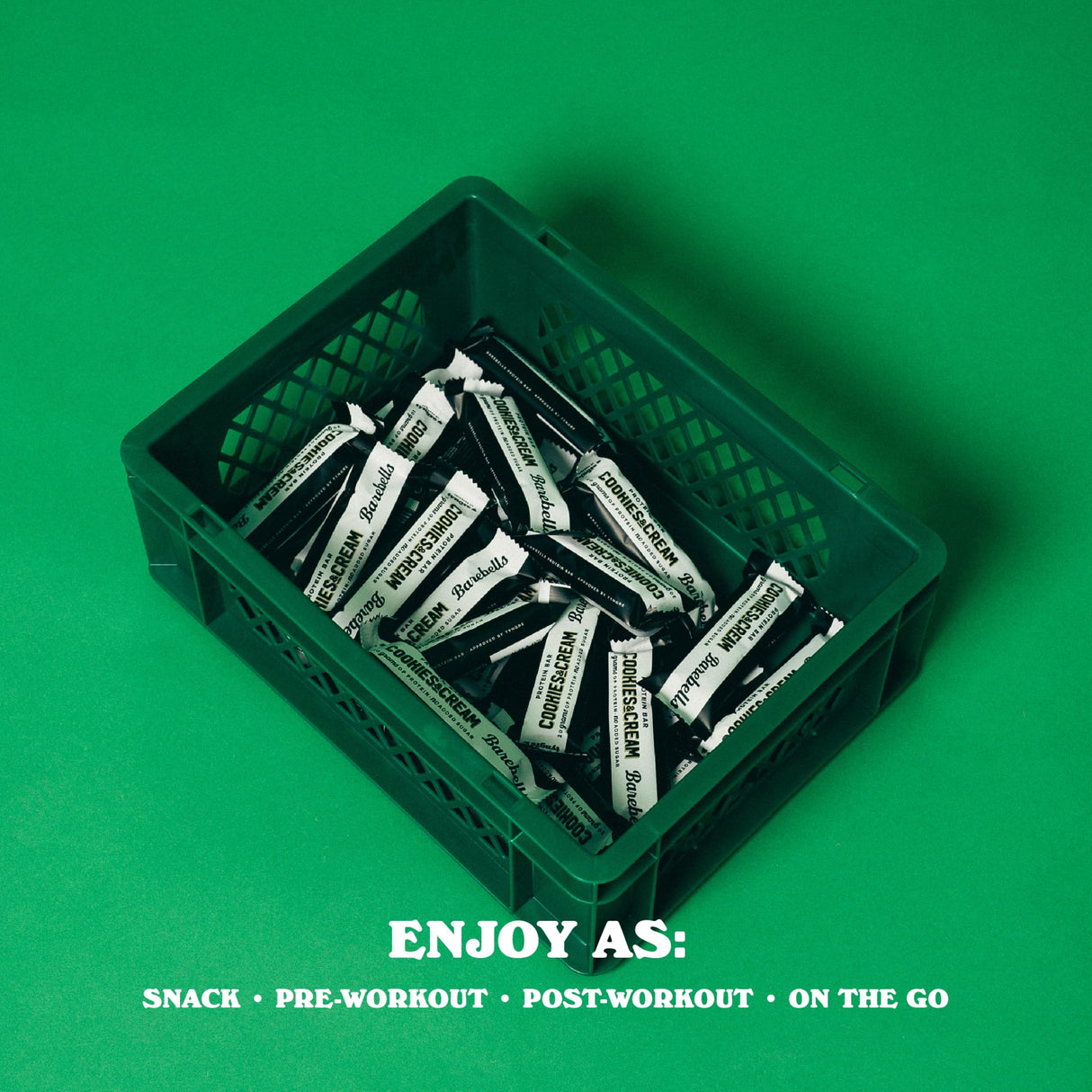 Barebells Protein Bars - Protein Snacks with High Protein (12 Count (Pack of 2), Cookies & Cream)