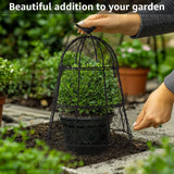 Garden Cloches for Plants, Large Plant Protectors from Animals, Pack 6