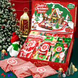 Advent Calendar 2026 Christmas Train House Building Blocks for Kids Adults