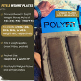 Polyfit (Fortify) Weighted Vest for Strength and Endurance Training, Fitness Workouts, Running, WODs - CAMO