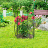 10Packs 24"x12"Plant Protectors from Animals,Plant Cages for Outdoor Plants