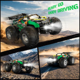 Barlisam Remote Control Car Sturdy All-Terrain RC Truck for Kids Christmas