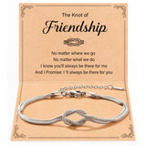 Best Friend Friendship Gifts for Women, Friendship Bracelets Love Knot