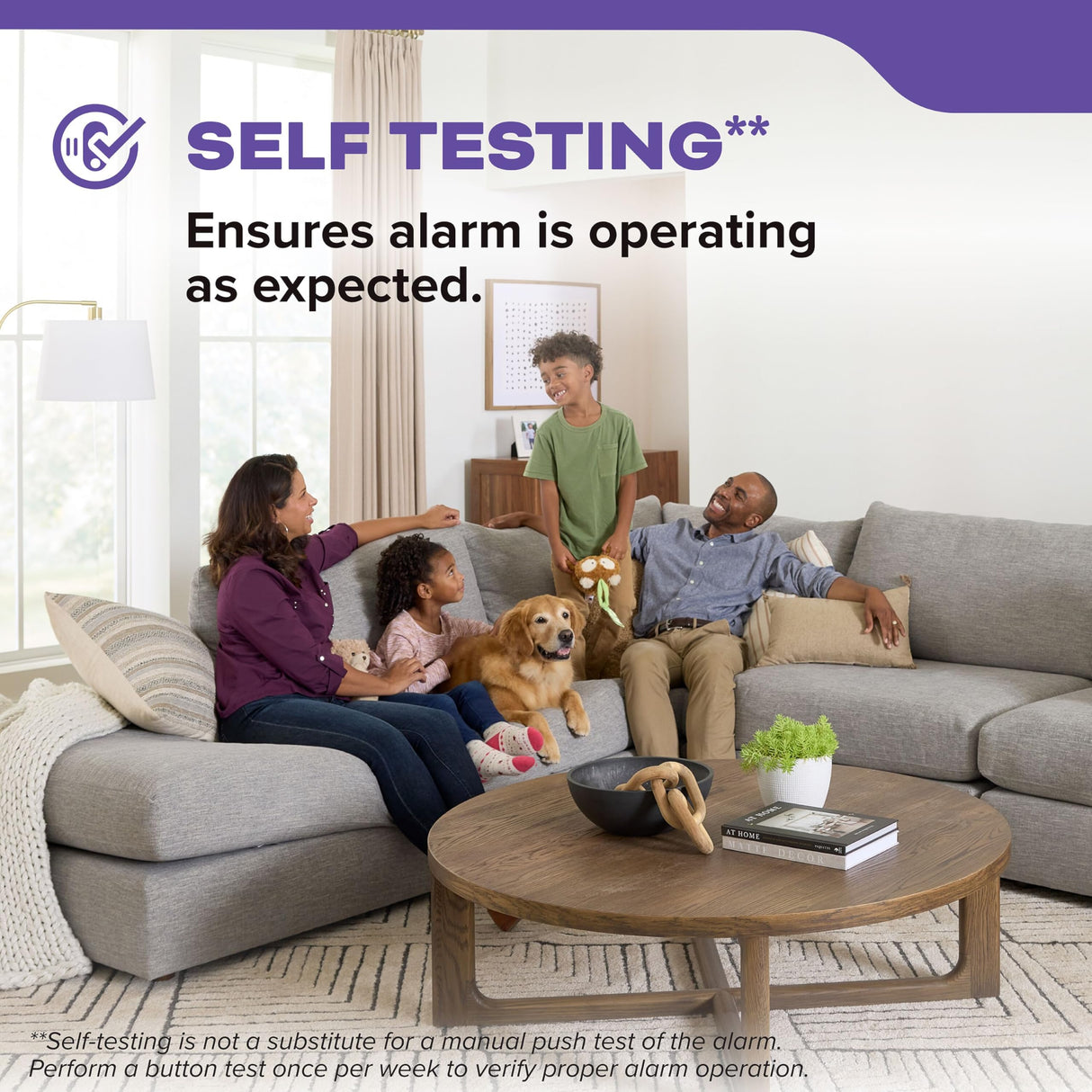 Kidde Hardwired Smoke & Carbon Monoxide Detector for Home, 10-Year Battery Backup, Interconnectable, 3-Pack