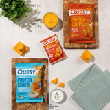 Quest Nutrition Cheese Lovers Variety Pack, Nacho Tortilla Style Protein Chips x4, Cheddar & Sour Cream Chips x4, Cheddar Blast Crackers x4, 12 Count