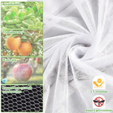 78 x 10 Ft Mosquito Netting for Garden Patio, White