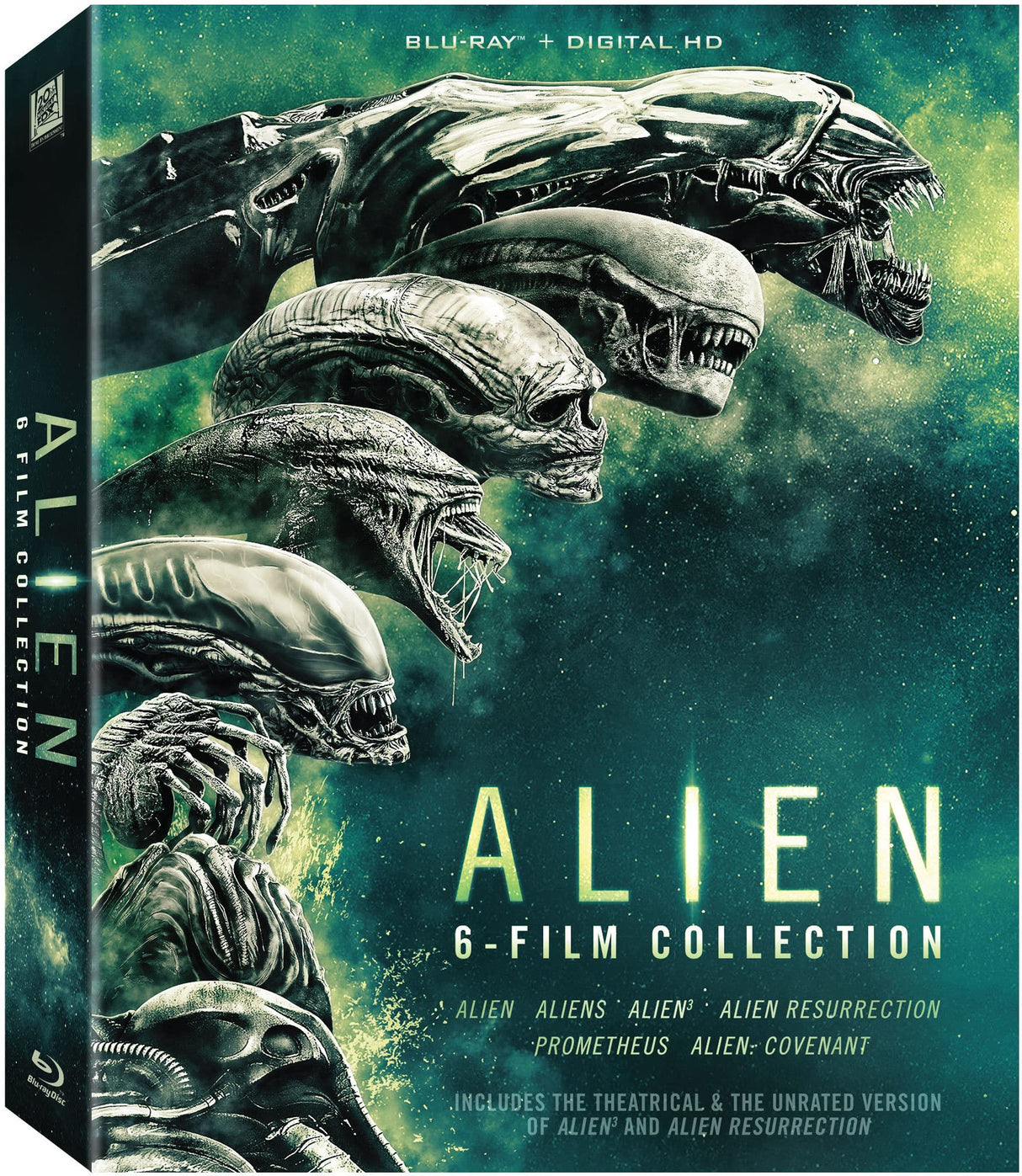 Alien/Aliens/Alien Iii/Alien: Resurrection/Prometheus/Alien: Covenant [Blu-ray]