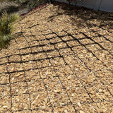 Gravel Grid 4 x 33 FT,2"Depth HDPE Ground Grid for Gravel,Geogrid Driveways