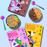 Magic Spoon Cereal, Variety 4-Pack of Cereal - Keto & Low Carb Lifestyles, Gluten & Grain Free, High Protein, 0g Sugar