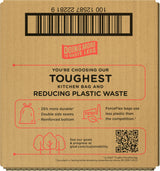 Glad ForceFlex MaxStrength with Clorox Trash Bags, 13 Gal, Lemon Fresh Bleach, 90 Ct, Pack May Vary