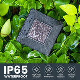 GIGALUMI Solar Lights for Outside,16 Pack Flickering Flame LED Solar Outdoor Lights, Waterproof Garden Light Maintain 10 Hours of Lighting for Christmas, Garden, Landscape, Path, Yard, Patio