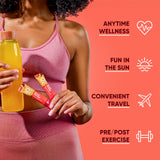 IQMIX Hydration Electrolyte Powder – 4-in-1 Formula for Hydration, Mental Clarity, Mood and Recovery – Sugar-Free Drink Mix, Keto, Magnesium L-Threonate, Lion’s Mane – 40 Count Variety Pack