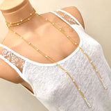 Lariat Wrapped Necklace, Long Wrap Necklace, Tie Choker Jewelry, Seed Bead Necklace, Beaded Choker, Christimas Gift Woman