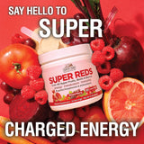 COUNTRY FARMS Super Reds, Energizing Polyphenol Superfood, 48 Super Fruits and Berries, Powerful Antioxidants and Polyphenols, Supports Energy, 20 Servings, Mixed Berry Flavor