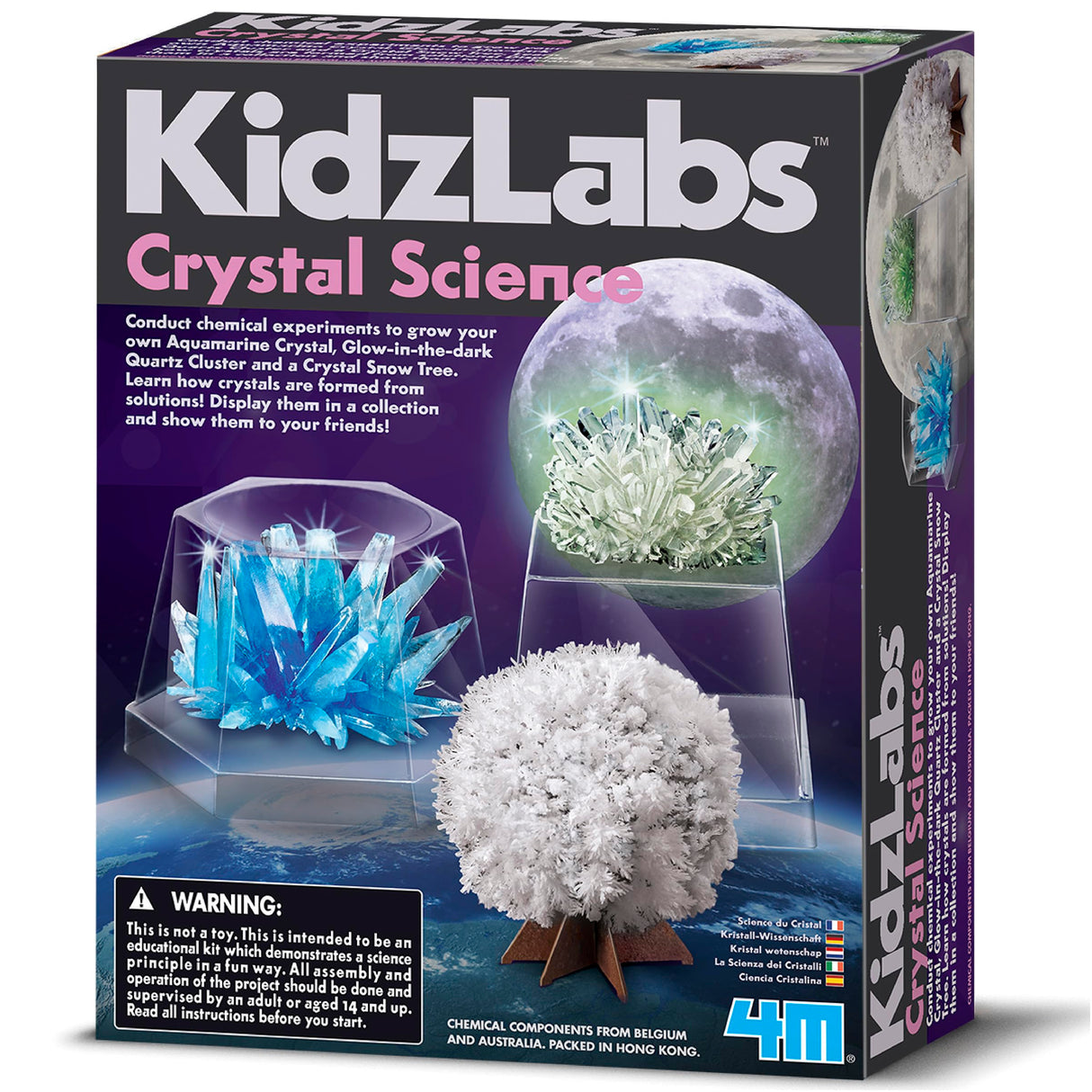 4M Kidz Labs Crystal Science