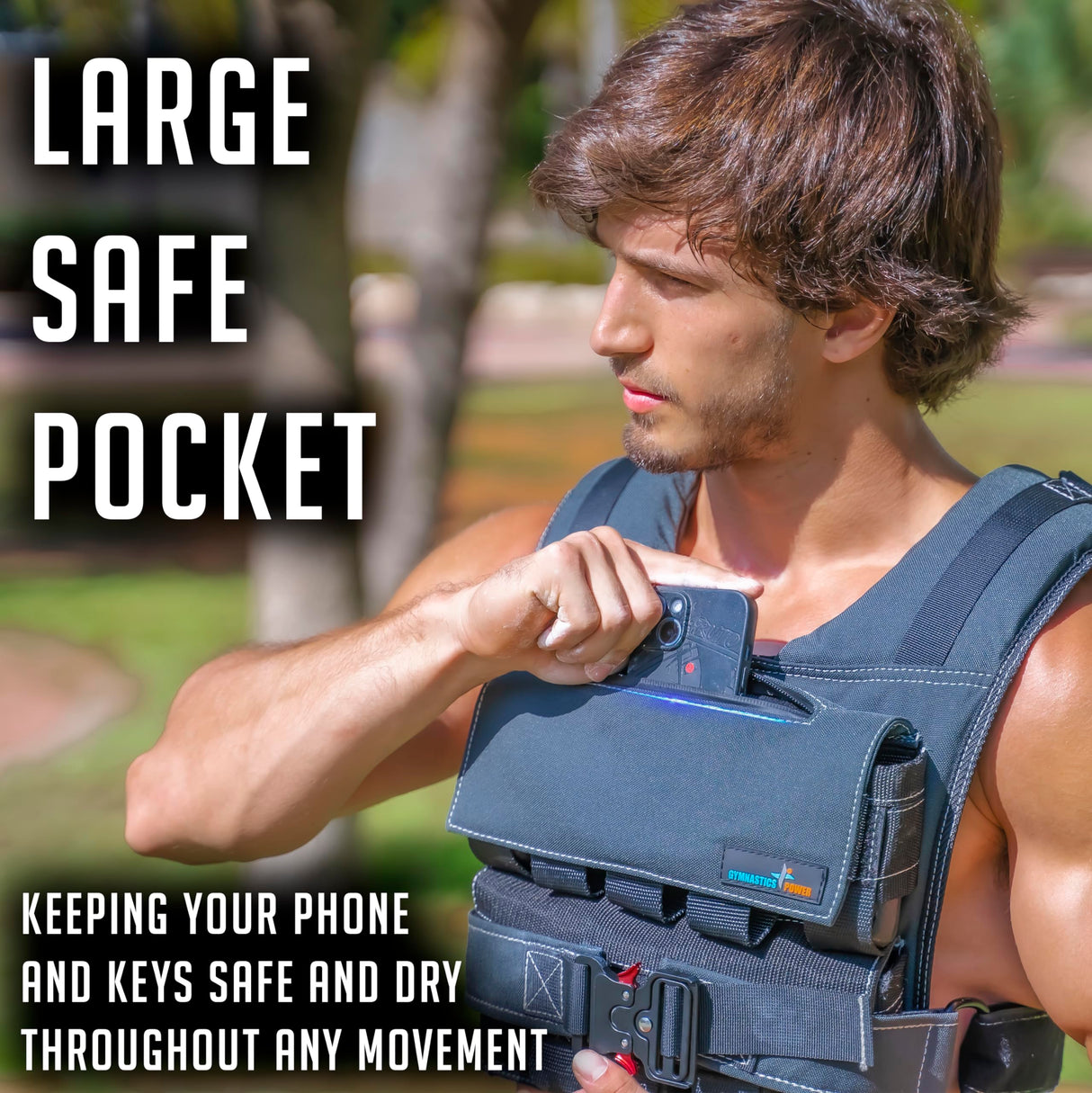 Weighted Vest 60lb Space Gray Removable Iron Weights for Men and Women Workout for Calisthenics and Fitness Sport Training