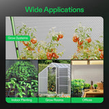 VIVOSUN 6 Mil Mylar Film Roll, 4 ft. x 10 ft. Diamond Film Foil Roll, Heavy-Duty Reflective Film for Grow Tent, Warm House, and Grow Room (10 ft.)