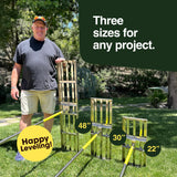 Rocklin™ Lawn Leveling Rake – 22” x 10” Stainless Steel Leveling Tool with 78” Handle | Smooth & Level Soil, Sand or Grass | Durable Leveling Tool for Lawn, Yard and Garden