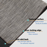 RccugmatS Chair Mat for Hardwood & Tile Floor, 36" x 48" Heavy Duty Office Chair Mat for Rolling Chairs, Anti Slip, Non-Curve, Floor Protector for Home Office, Gray Brown