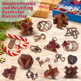 Advent Calendar 2026 Brain Teaser - 24 Days Christmas Countdown for Kids