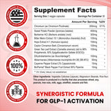 Zenrenu GLP-1 Supplement for Women-Natural Appetite,Craving & Loss Support – Akkermansia Probiotic, Super Berberine & Cinnamon,11-in-1 Gut & Metabolism Support - GLP1 Activate -60 Vegan Caps
