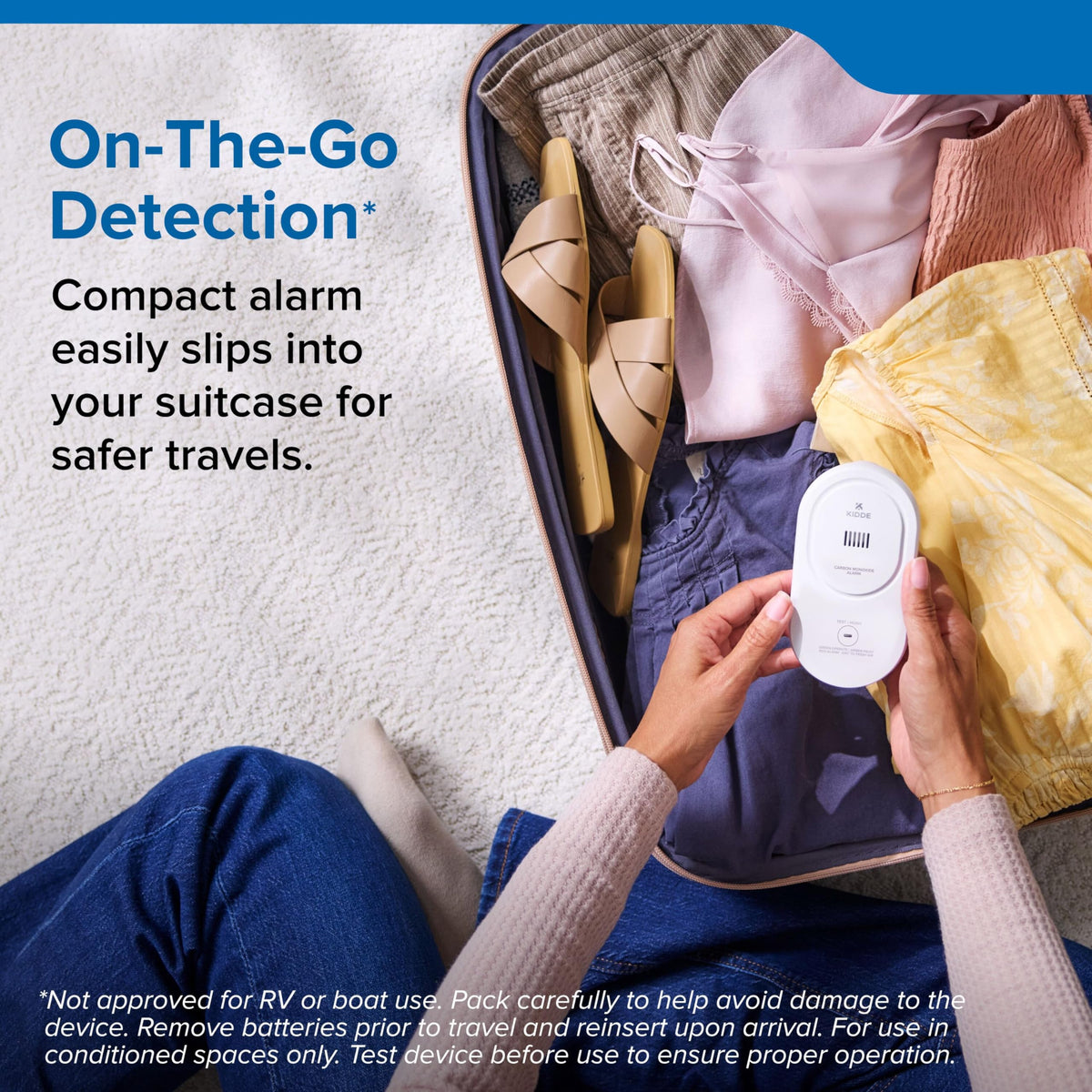 Kidde Carbon Monoxide Detector, Plug-in & AA Battery Backup, COP