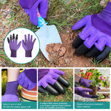 Tbltaca Garden Tool Set, Stainless Steel Heavy Duty Gardening Tools 30 PCS w/Floral Print, Trowel Rake Weeder Pruner Shears Sprayer Digging Claw Gloves, Ideal Gardening Set for Women