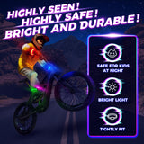 FANL 8/12/24 Pack LED Glow Bracelets, 8 Colors, Light Up Party Favors