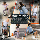 Hip Thrust Belt for Women & Men – Glute Workout Equipment for Dumbbells, Kettlebells, Plates – Heavy Duty Booty Builder, Dip Belt Kit - Adjustable, Home/Gym Use