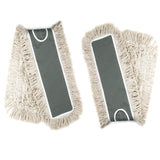 JINCLEAN 2 Pack of 36 Cotton Refills for Industrial Class Floor Dust mop Series Can be fit with Others (2 Pack of 36 Cotton Refill)