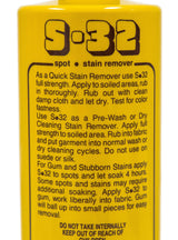 S-32 Spot Stain Remover, Safely Removes Stubborn Spots and Stains, Commercial Use, Household Needs, 15.2 Ounces, 4 Pack
