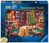 Ravensburger Cozy Christmas 500 Piece Large Format Jigsaw Puzzle for Adults