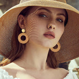 HAIAISO 9Pairs Clip on Drop Earrings for Women, Non Piercing