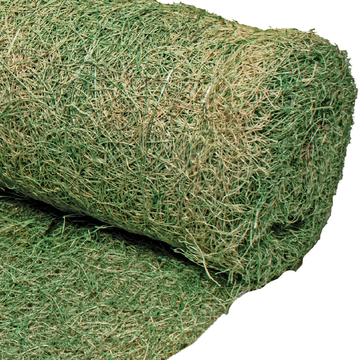 Dewitt Single Net Excelsior Soil Erosion Control Blanket Roll, 4 x 112.5 Feet, Green - Aspen Wood Fiber Mat with Netting for Seed & Grass Establishment, Ground Cover, Yard and Landscaping