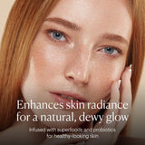 ELEMIS Superfood Glow Moisturizer for Priming & Hydrating Skin | Silicone-Free Face Moisturizer Primer | Multitasking Formula | Daily Moisturizer | Skin Moisturizer Face Cream | 60ml