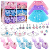 YasinKidz Princess Dress Up, Jewelry Boutique Kit, Skirts, Shoes, Crowns