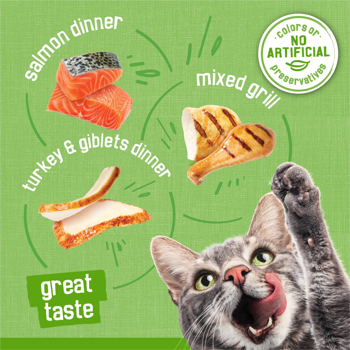 Purina Friskies Wet Cat Food Pate Variety Pack, (24) 5.5 oz Cans