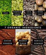 Truvani Vegan Pea Protein Powder | Chocolate Peanut Butter | 20g Organic Plant Based Protein | 20 Servings | Keto | Gluten & Dairy Free | Low Carb | No Added Sugar