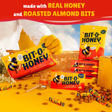Bit O Honey Candy - 2 Pounds - Approx 175 Traditional Christmas Candy - Bulk Candy Individually Wrapped - Classic Candy - Chewy Candy - Perfect Holiday Candy - Honey Candy for Festive Season