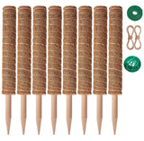 Eibikdi 101in Moss Pole for Plants Monstera 8 Pcs