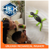 HEX BOTS Wall Crawler Gecko Rechargeable Remote Control Toy