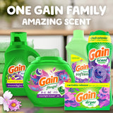 Gain Fabric Softener, Moonlight Breeze, 35 fl oz (4 Pack)