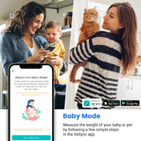 Etekcity Smart Scale for Body Weight and BMI, Bathroom Digital Electronic Weighing Scale for People, Bluetooth Free VeSync APP Connection, Rounded Corner, Accurate to 0.1lb/0.05kg, 400 lbs, Black