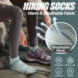 ANTSANG Merino Wool Ankle Hiking Running Socks for Women Men