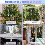 860 PCS DIY Suncatcher Kit Sun Catchers Making Supplies Arts and Crafts for Adults Hanging Prism Suncatcher Kits for Adults with Crystals Sun Catchers Indoor Window Garden Christmas Decor Wedding Home
